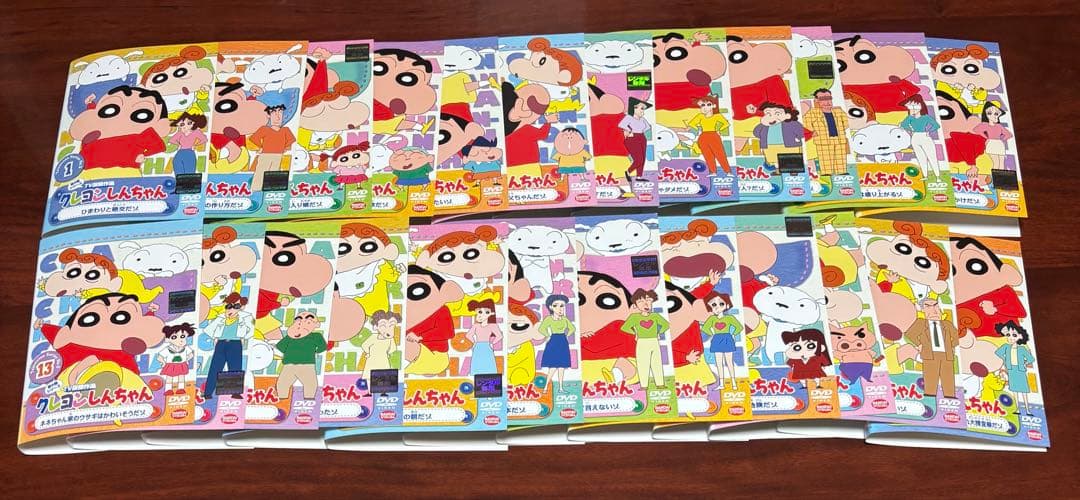 クレヨンしんちゃんTV版傑作選無印〜第15期 全巻完結セット 劇場版付 dvd