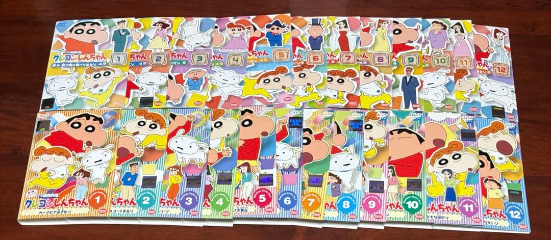 クレヨンしんちゃんTV版傑作選無印〜第15期 全巻完結セット 劇場版付 dvd