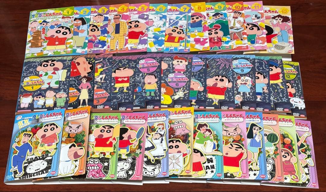 クレヨンしんちゃんTV版傑作選無印〜第15期 全巻完結セット 劇場版付 dvd