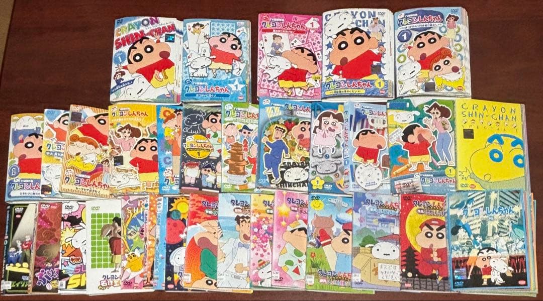 クレヨンしんちゃんTV版傑作選無印〜第15期 全巻完結セット 劇場版付 dvd