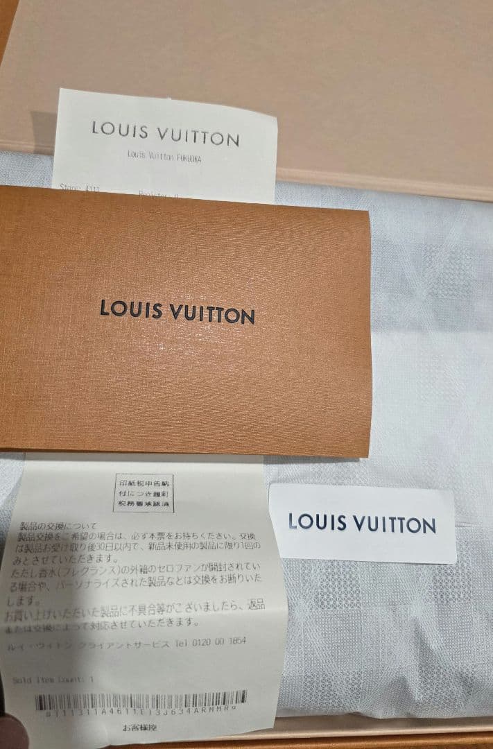 ルイヴィトン　エシャルプ　ロゴマニア　マフラー M75833