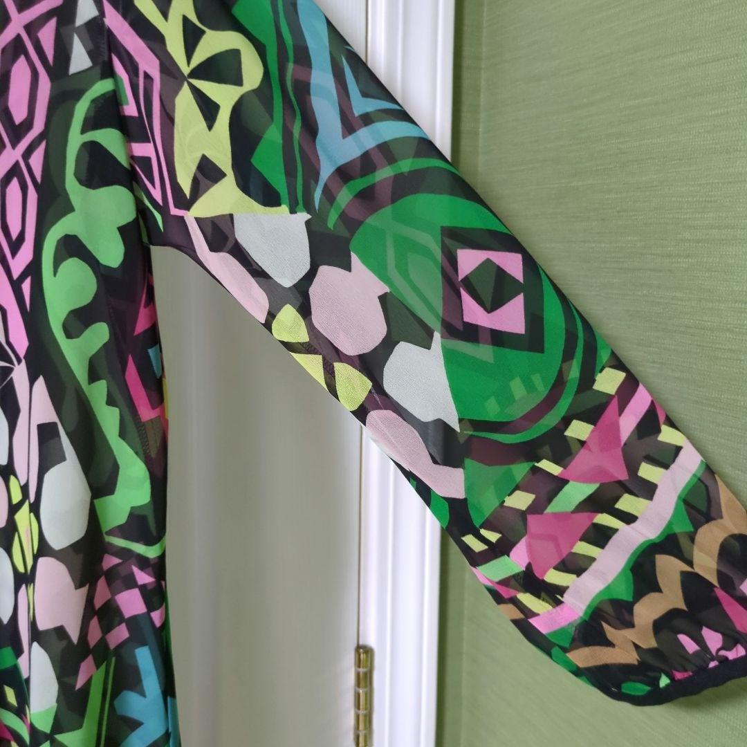 【専用】TOKUKO 1er VOL　前開き チュニック　総柄　カラフル