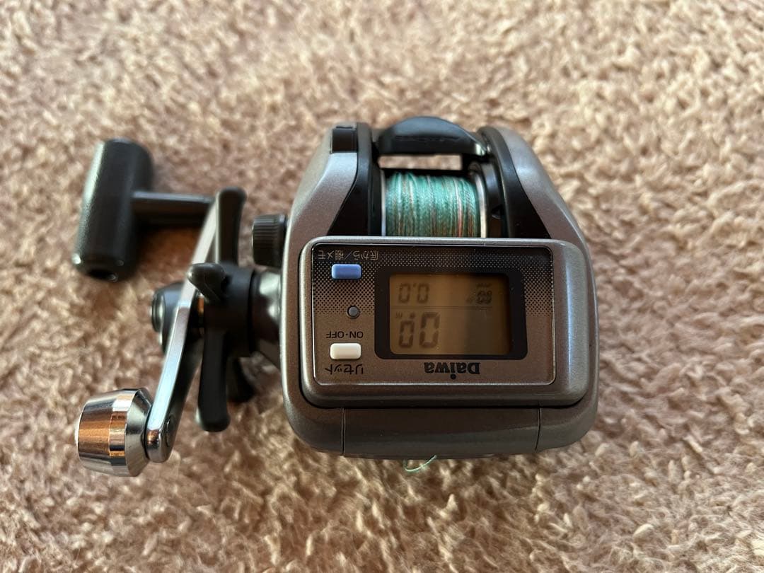 新品未使用 ダイワ デジタルリール タナセンサーS 200DX早技 +PEライン