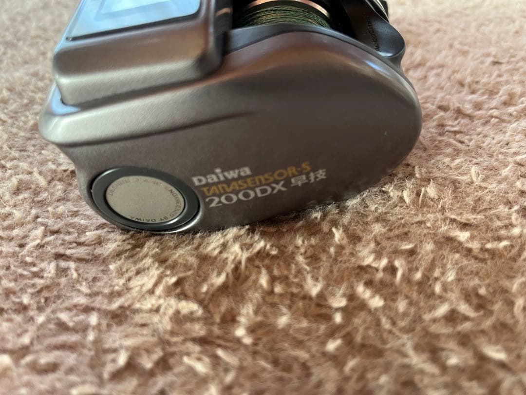 新品未使用 ダイワ デジタルリール タナセンサーS 200DX早技 +PEライン