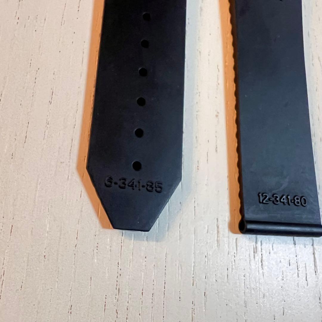 美品 ウブロ ビッグバン 純正ラバーベルト ブラック