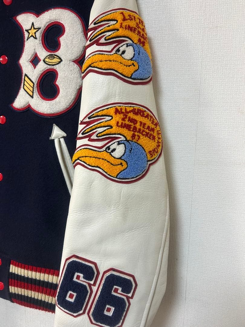 WHITESVILLEホワイツビル　フルデコ　スタジャン　40サイズ