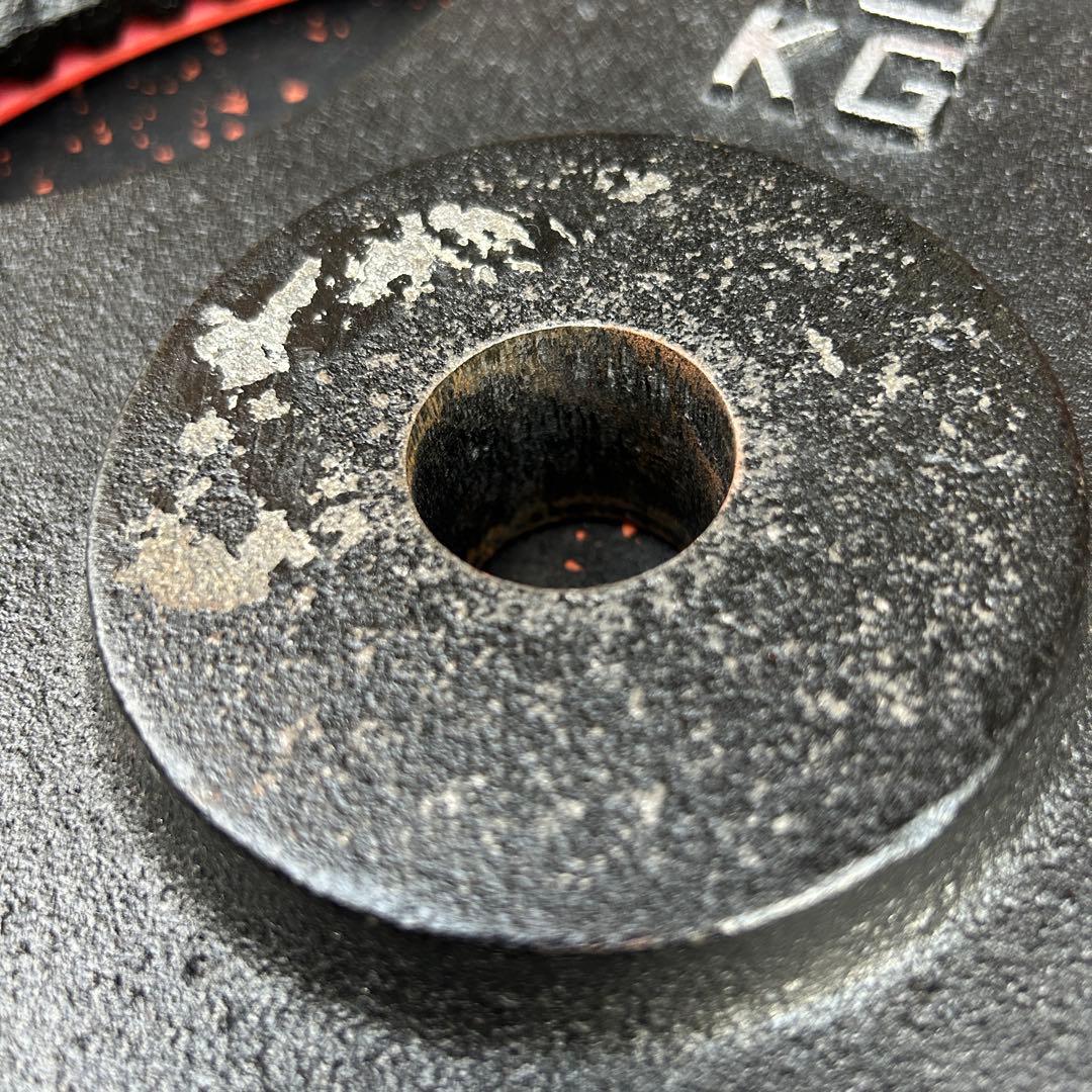 iROTEC アイロテック 28mmラバープレート 10kg×2枚　ivanko