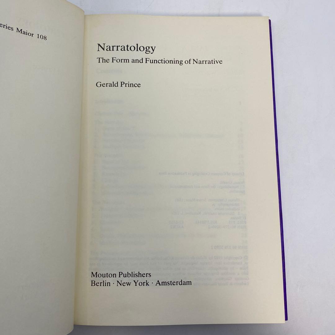 洋書 The Form and Functioning of Narrative
