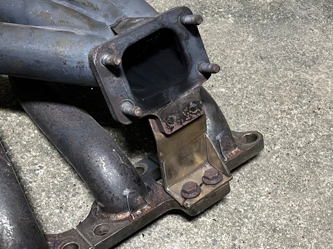 シルビア系　エキマニ　旧D-max 等長ステンレス