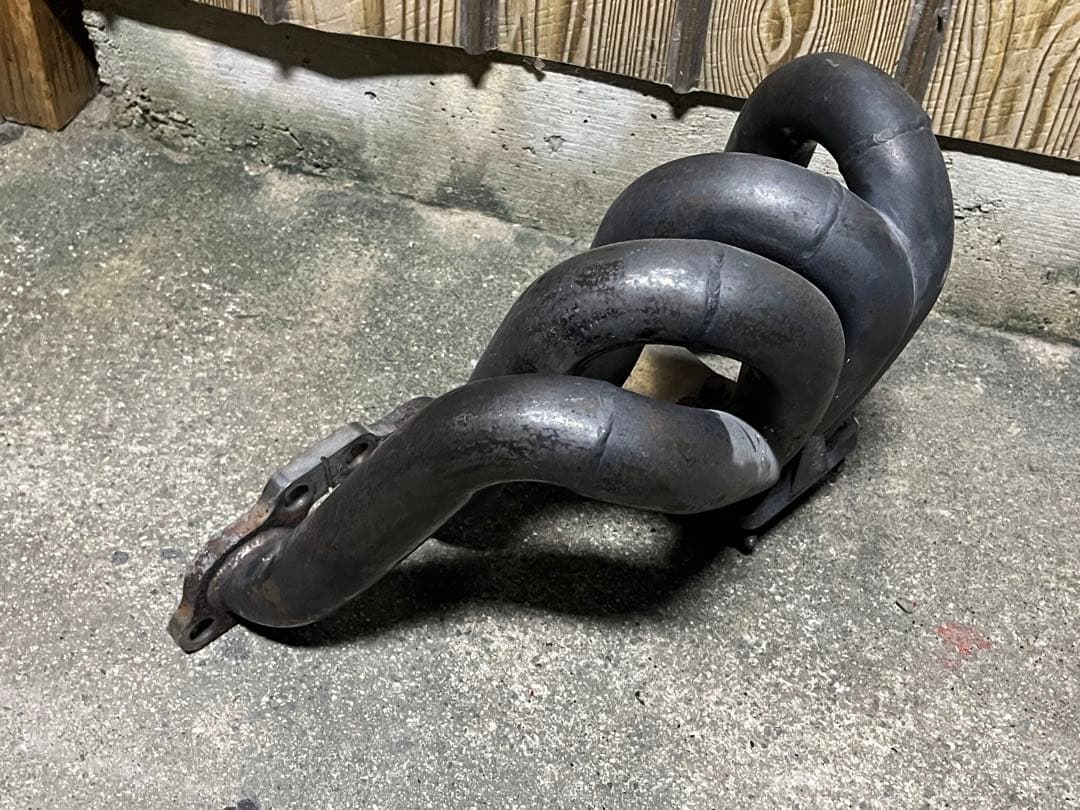 シルビア系　エキマニ　旧D-max 等長ステンレス