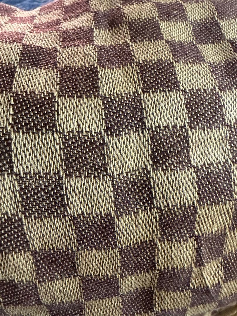 Giorgio Armani 【おまけ付】 ブラウン チェックマフラー