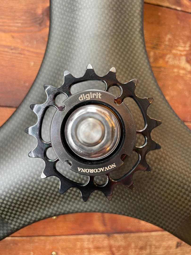 【値下】リーダー　735TR S ブラック ピストバイク アルミフレーム