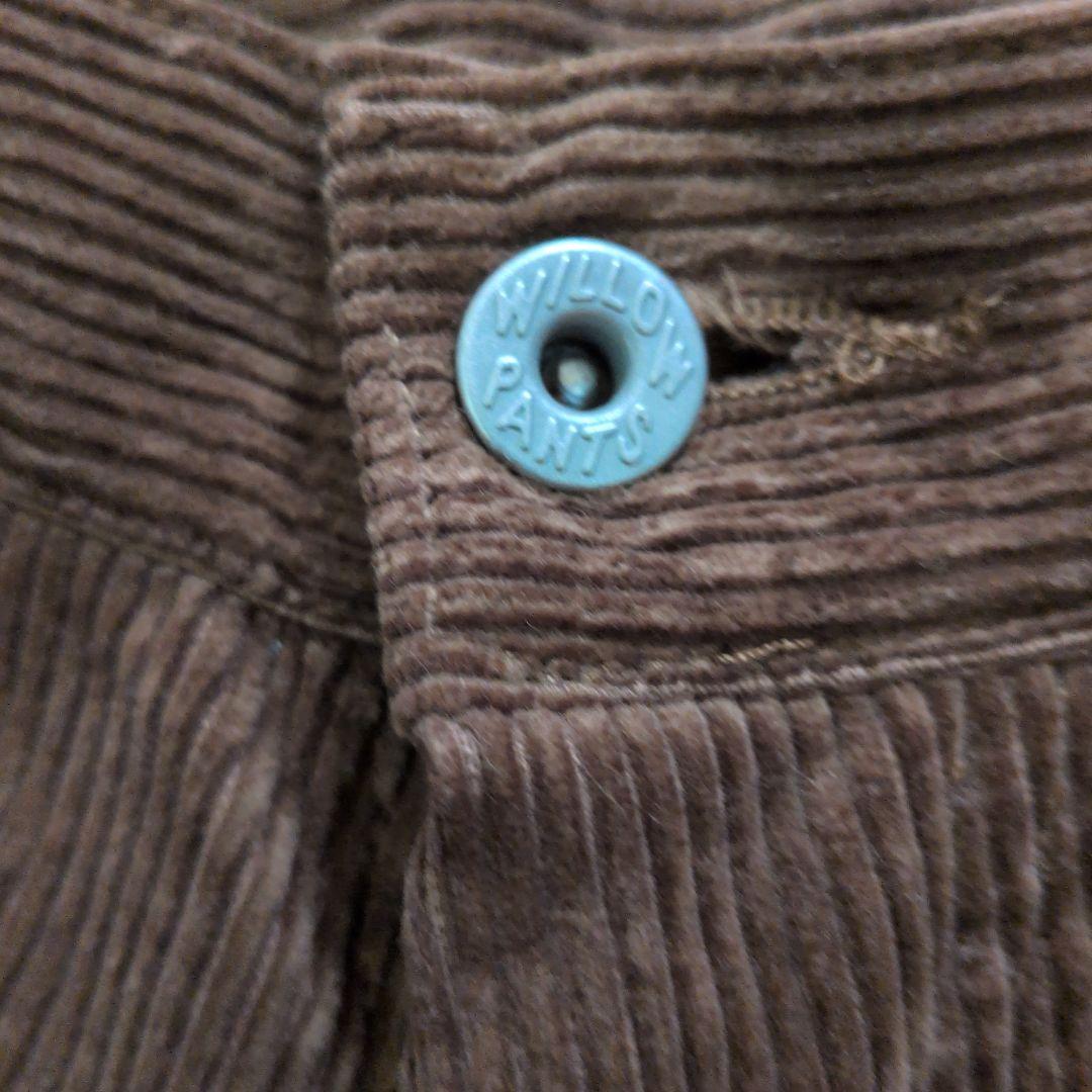 willow pants ウィローパンツ ダブルニーパンツ ブラウン