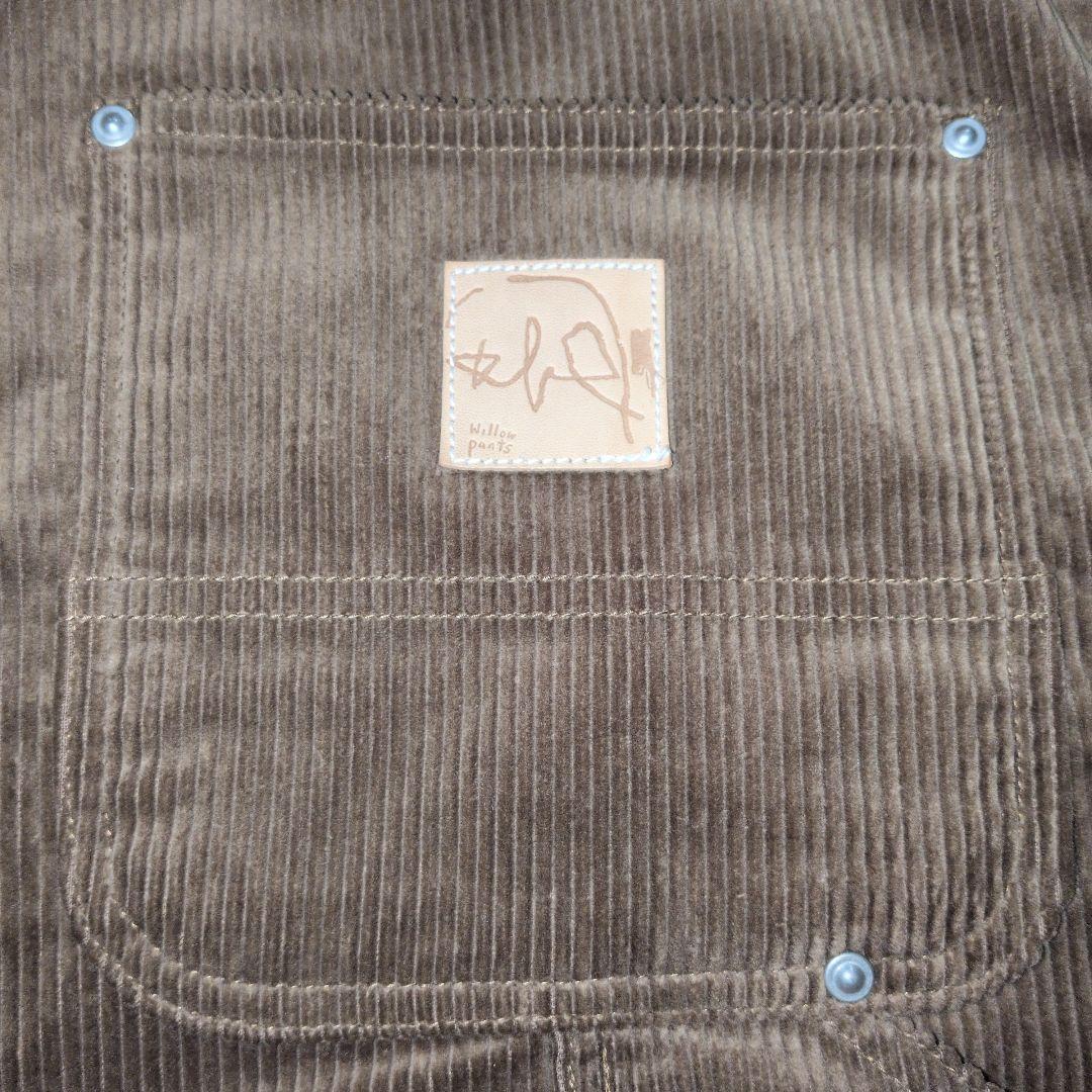 willow pants ウィローパンツ ダブルニーパンツ ブラウン