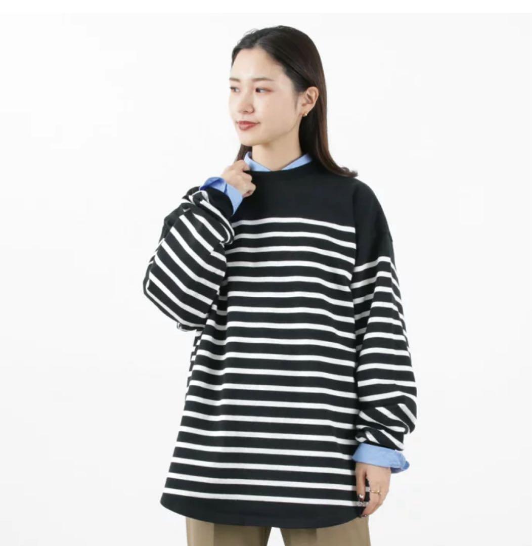 THE SHINZONE PANEL BORDER TOP シンゾーン ロンT