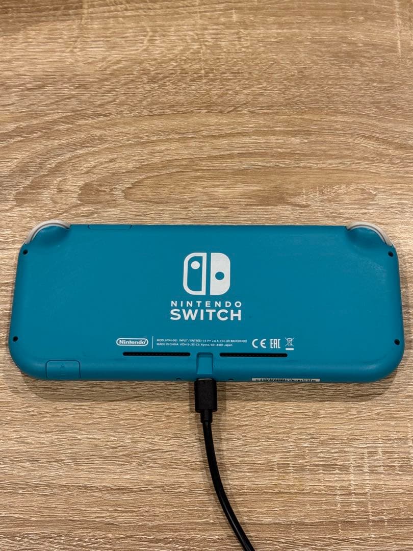 充電器、箱付き　Nintendo Switch Lite ターコイズ