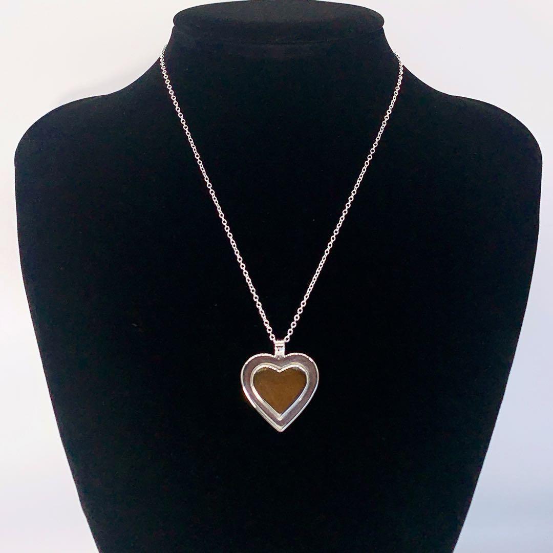 ティファニー ハート コンビ ネックレス チェーン社外品 シルバー ゴールド