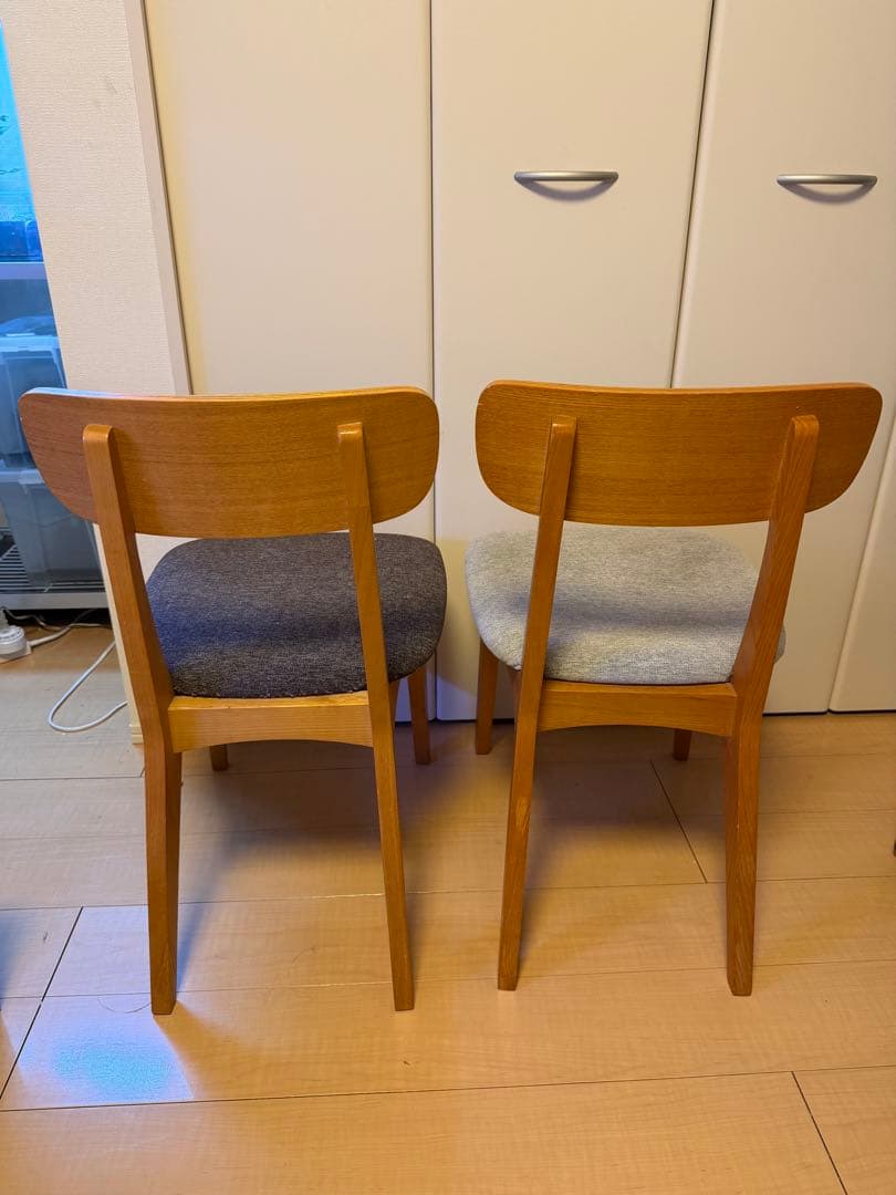 unico ウニコ Fix ダイニングチェア 椅子 リビング カフェ 2脚セット