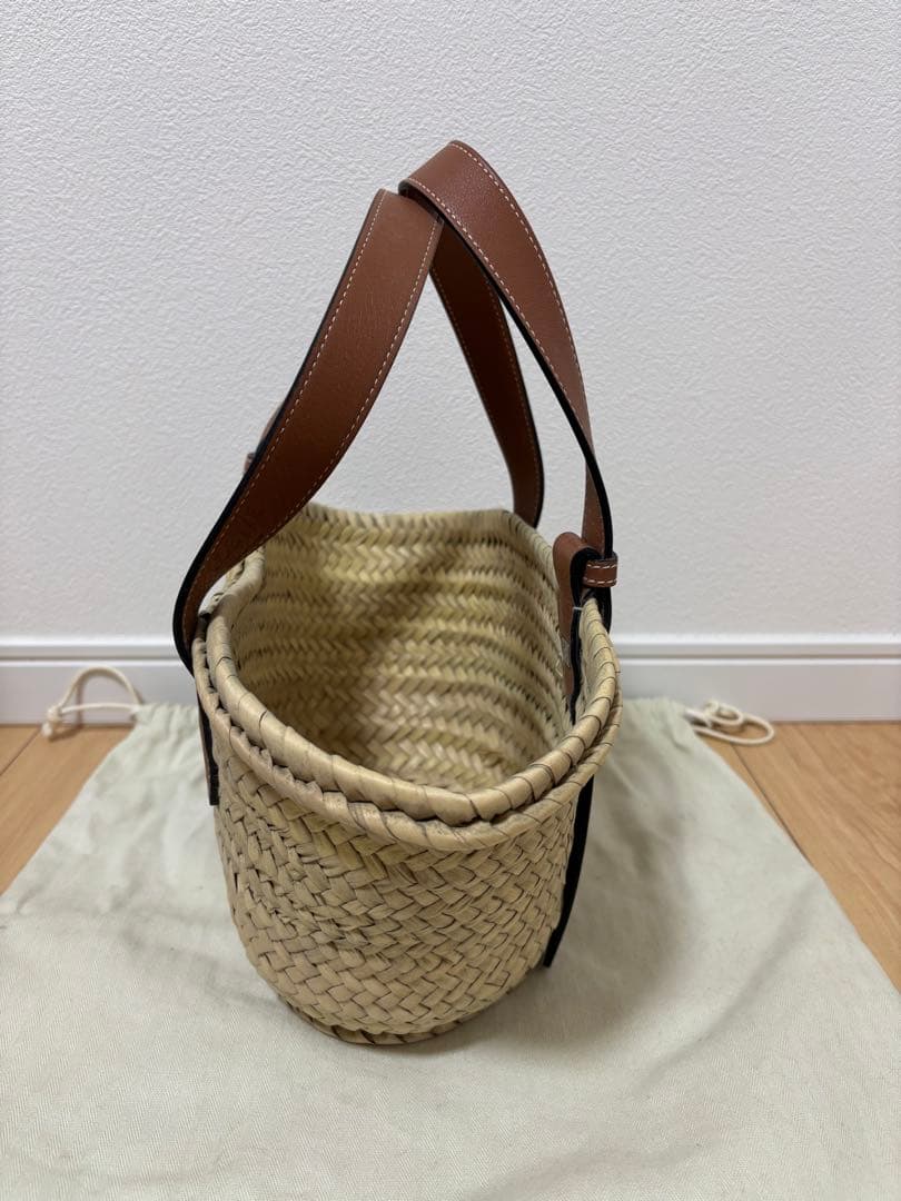 【最終値下げ】LOEWE かごバッグ ※付属の巾着付き