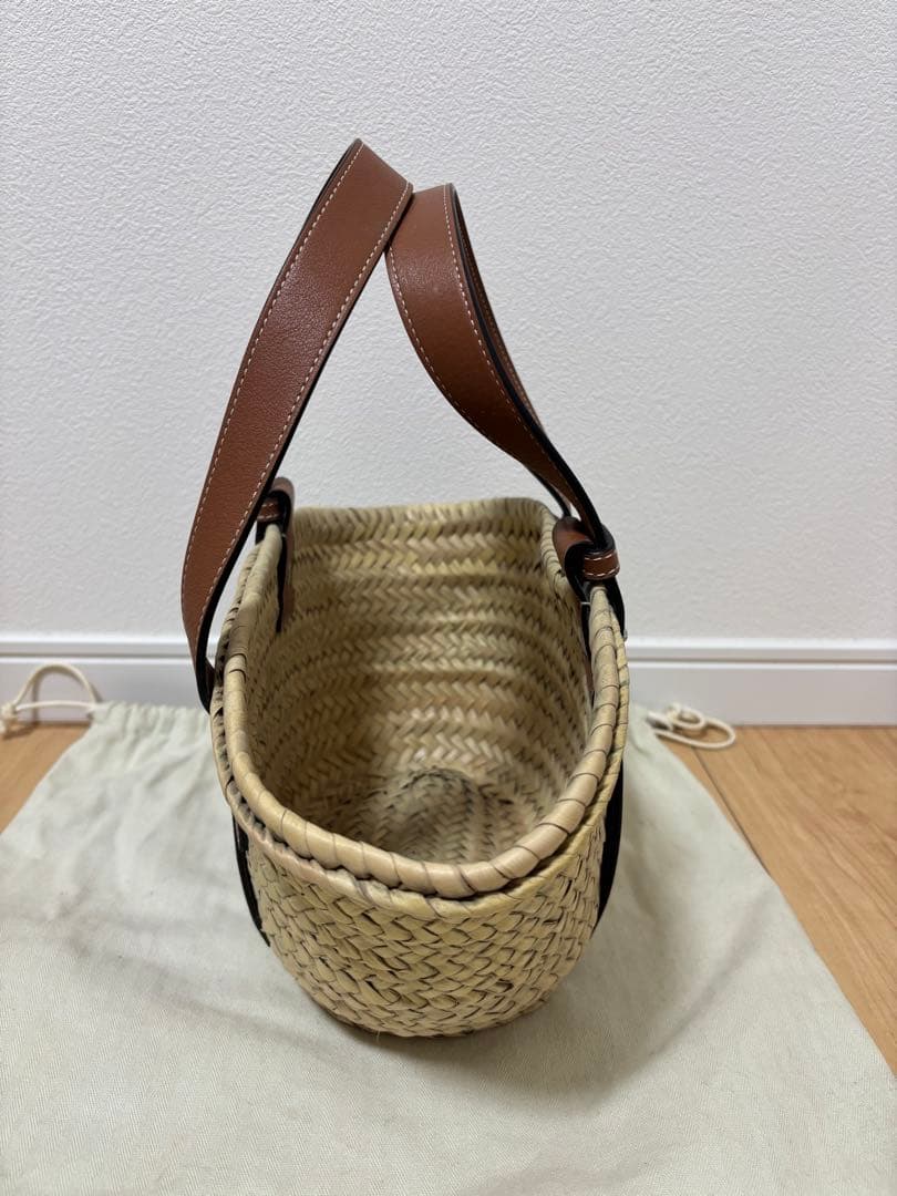 【最終値下げ】LOEWE かごバッグ ※付属の巾着付き