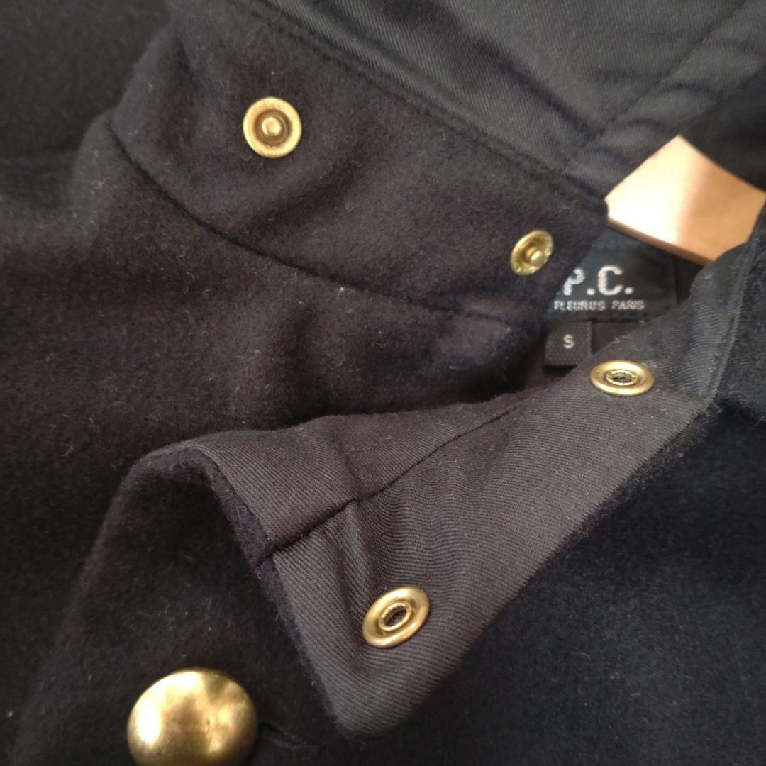 A.P.C ケープ ブラック サイズS