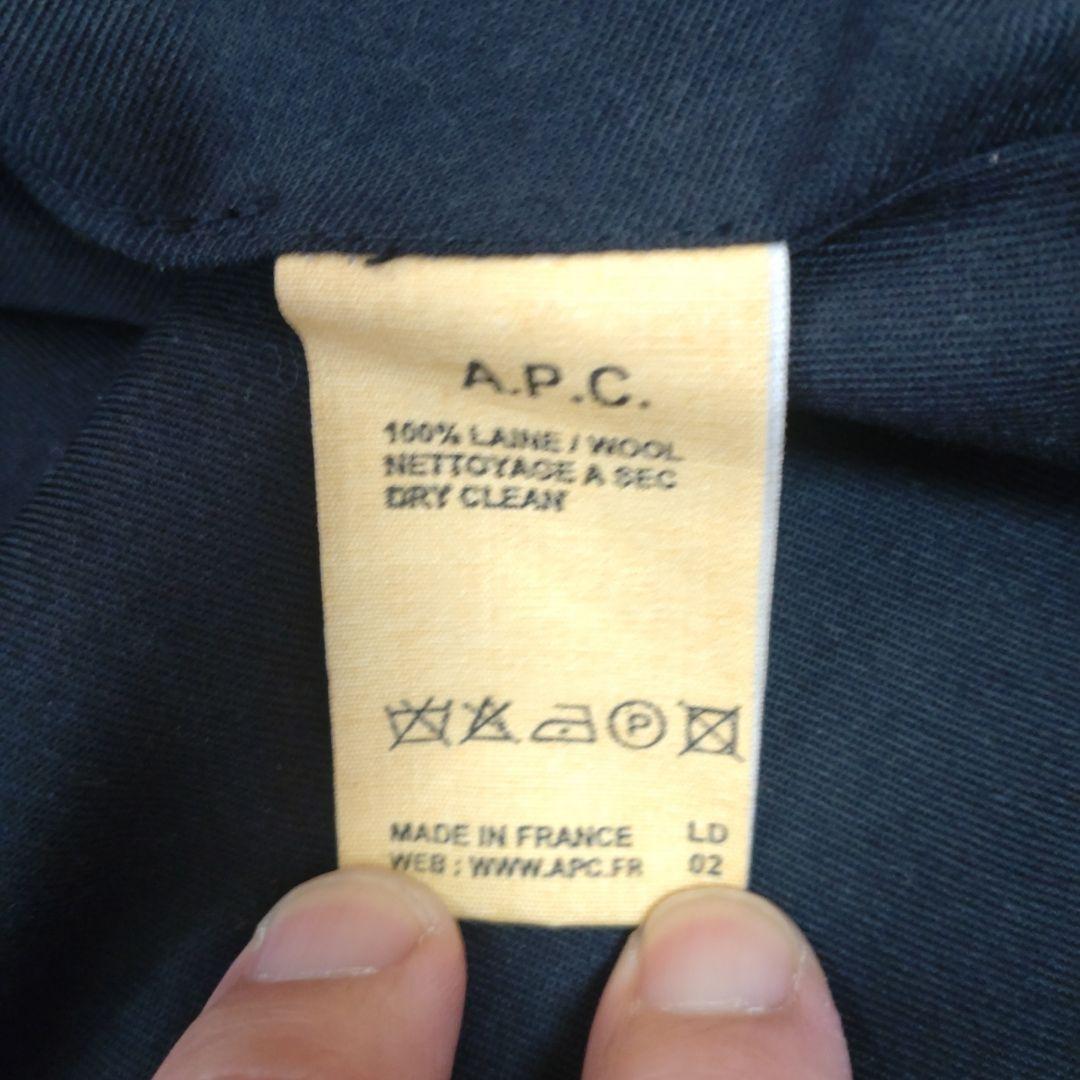 A.P.C ケープ ブラック サイズS