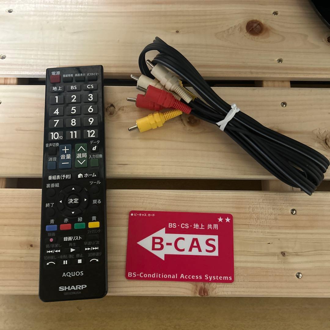 SHARP AQUOS 液晶カラーテレビ 2T-C24AD 24V 20年製