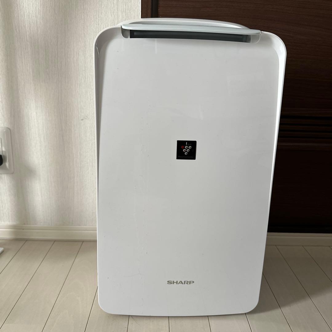【美品】SHARP 除湿機 ホワイト CV-R71-W