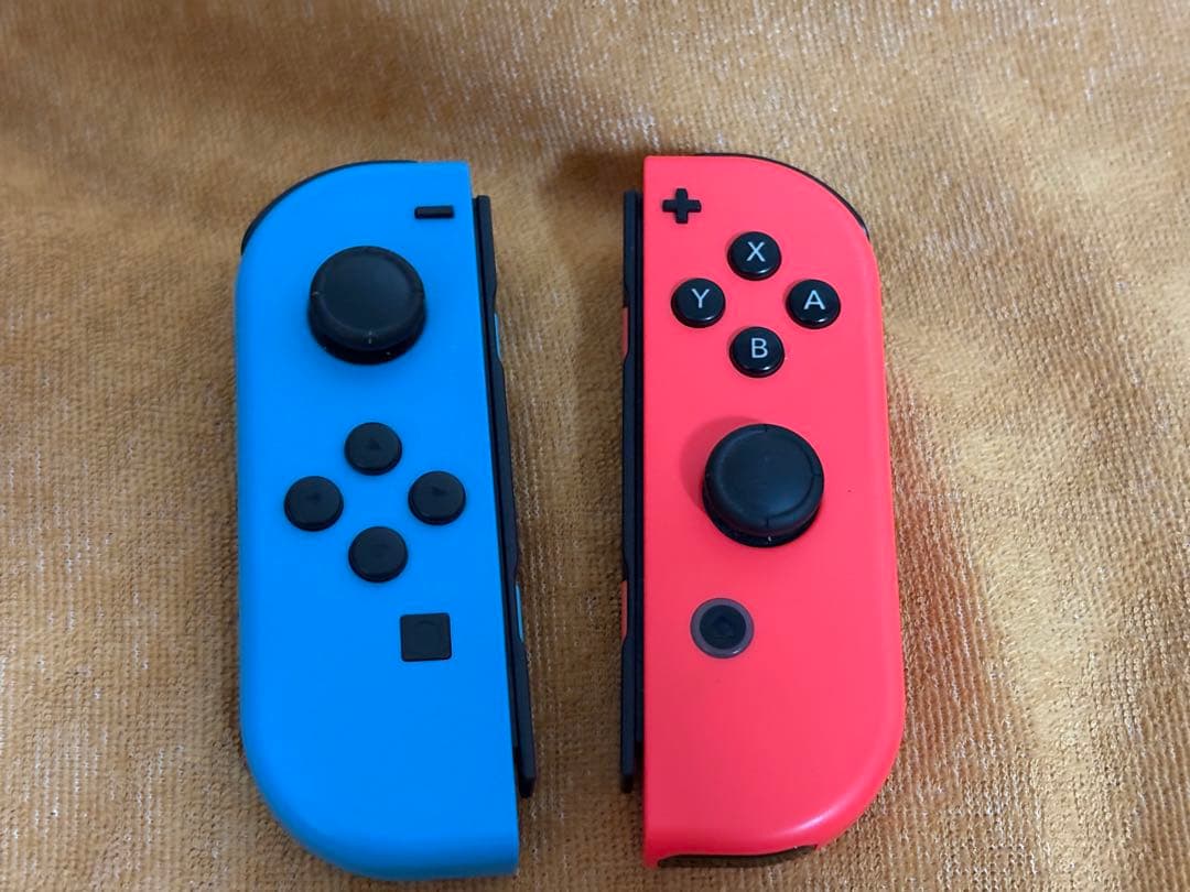 【訳あり】Nintendo Switch 本体 赤/青 SDカード・ケースつき