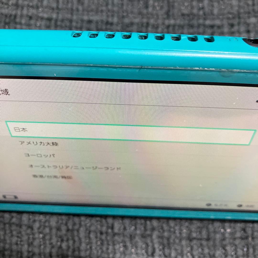Nintendo Switch Lite ターコイズ 本体　ジャンク