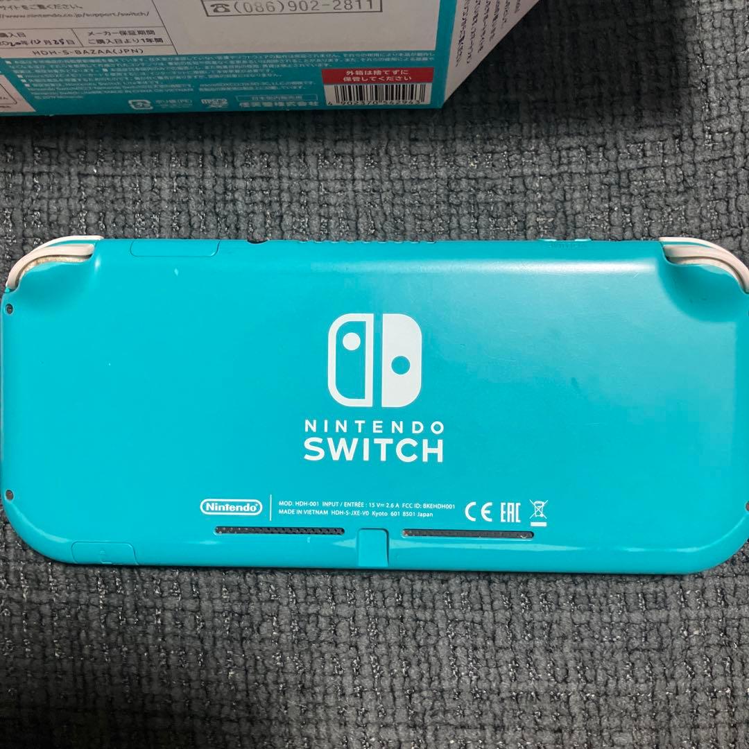Nintendo Switch Lite ターコイズ 本体　ジャンク
