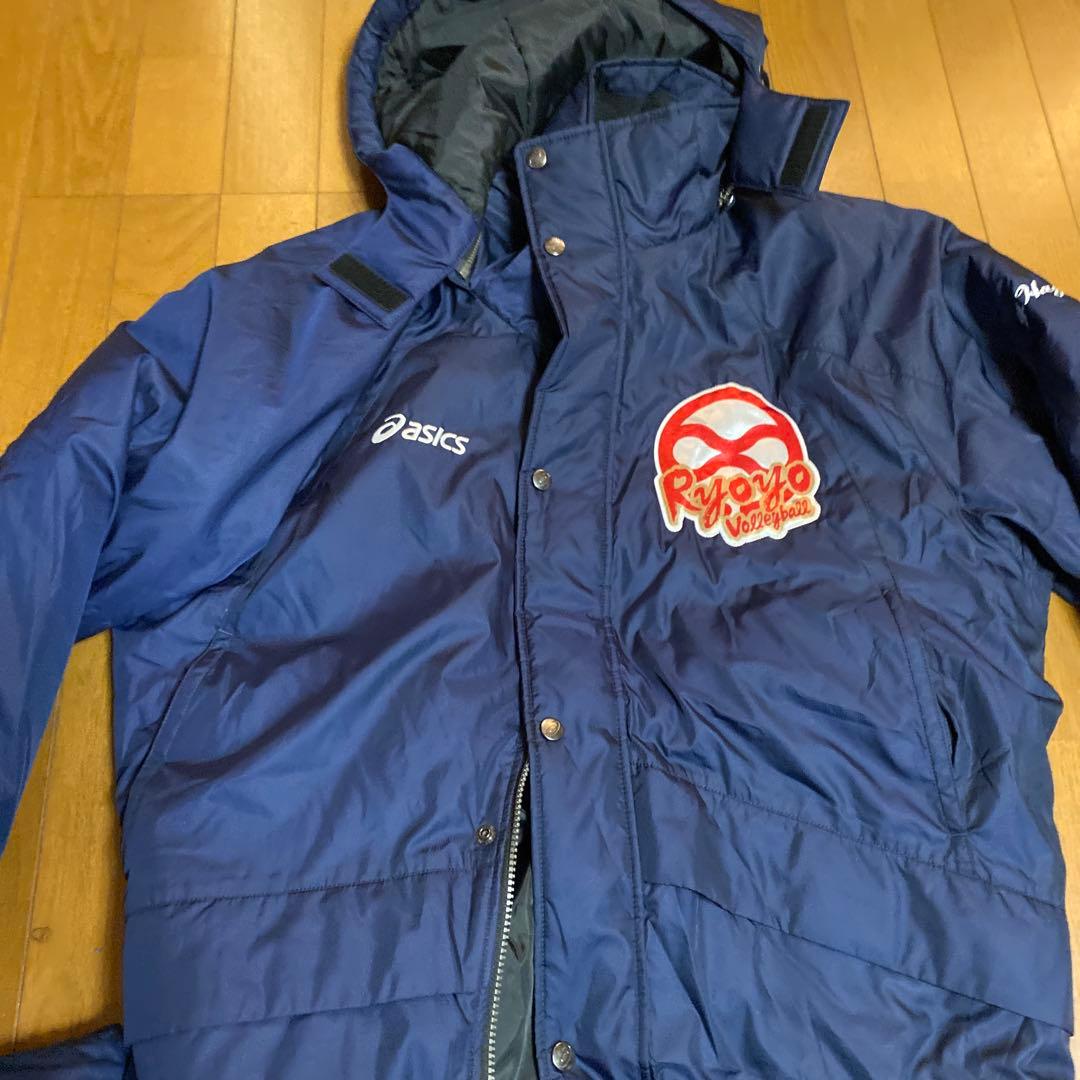 アシックス　京都両洋　バレーボール　ベンチコート　 L