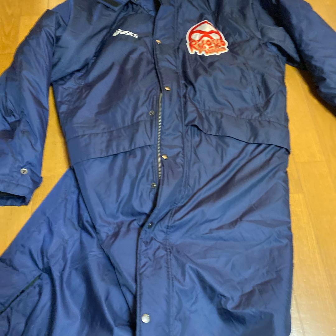 アシックス　京都両洋　バレーボール　ベンチコート　 L