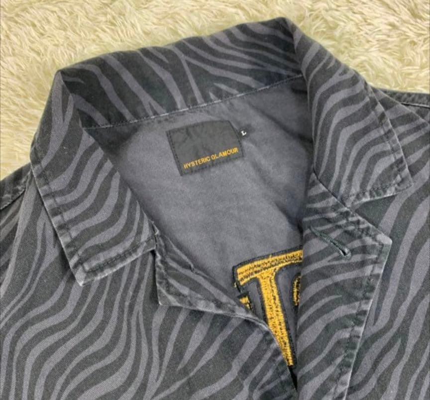 h*m様 完売品★ヒステリックグラマ/ストロベリーモンスター★ミリタリージャケッ