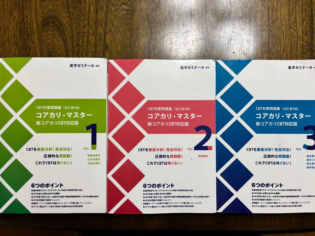 コアカリ・マスター CBT対策 1-3巻セット