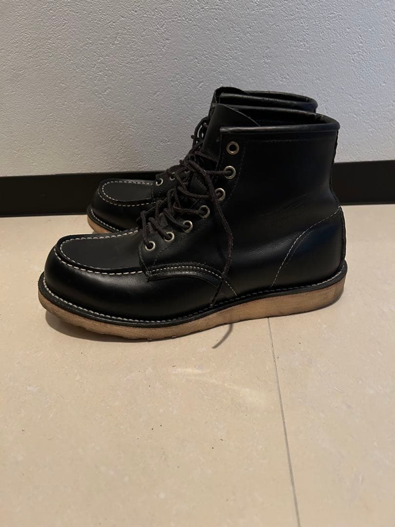 レッドウィング 8179 アイリッシュセッター 黒 7E