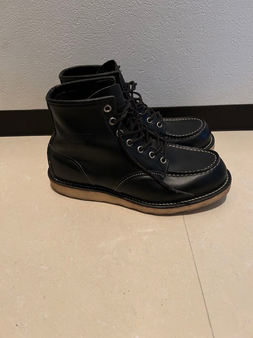 レッドウィング 8179 アイリッシュセッター 黒 7E