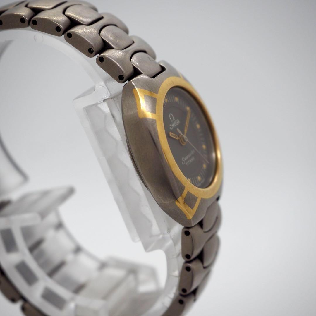 264【美品】OMEGA 時計　シーマスター ポラリス レディース　ゴールド