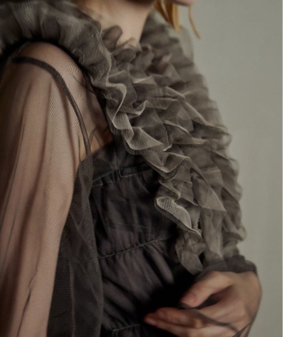 Dorry Doll Many way frill dress ブラウン