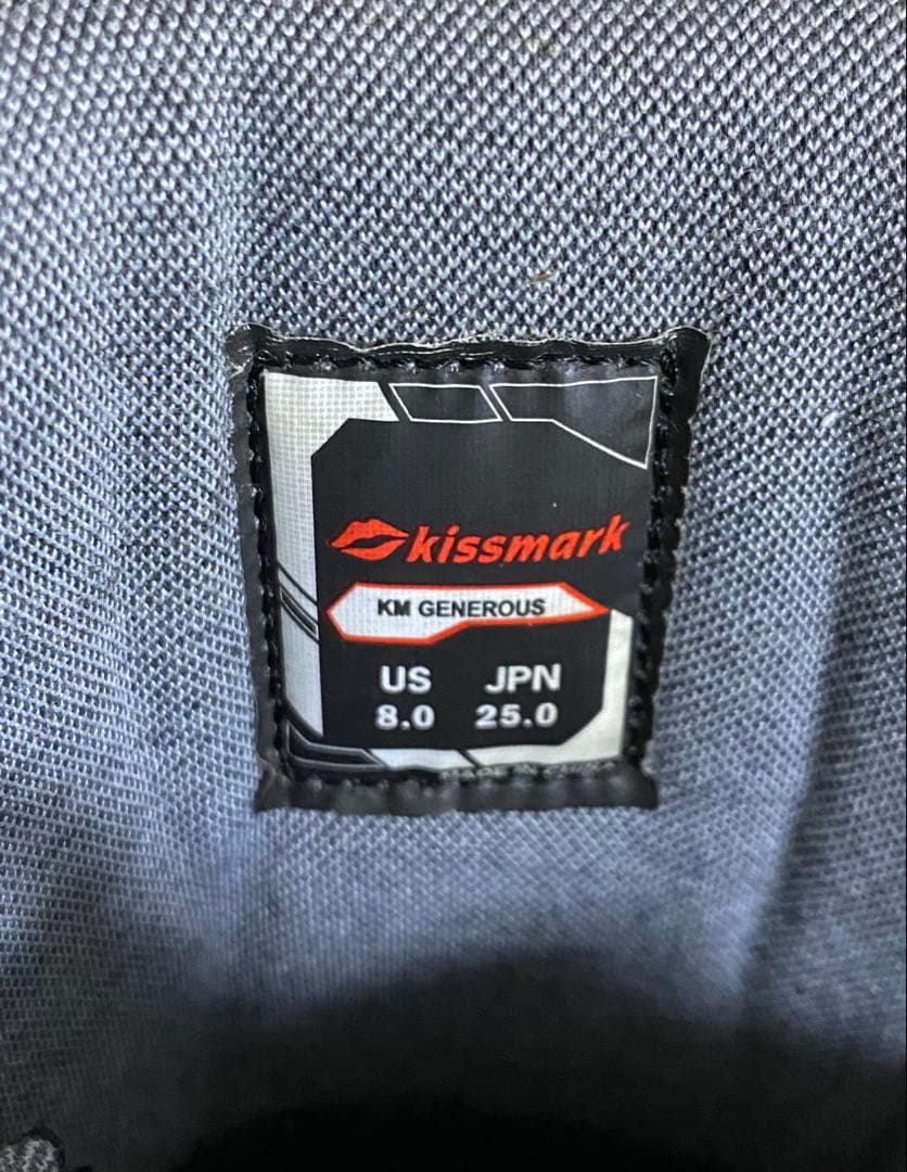 キスマーク　BOAシステム ブラック スノーボードブーツ　25.0cm ①