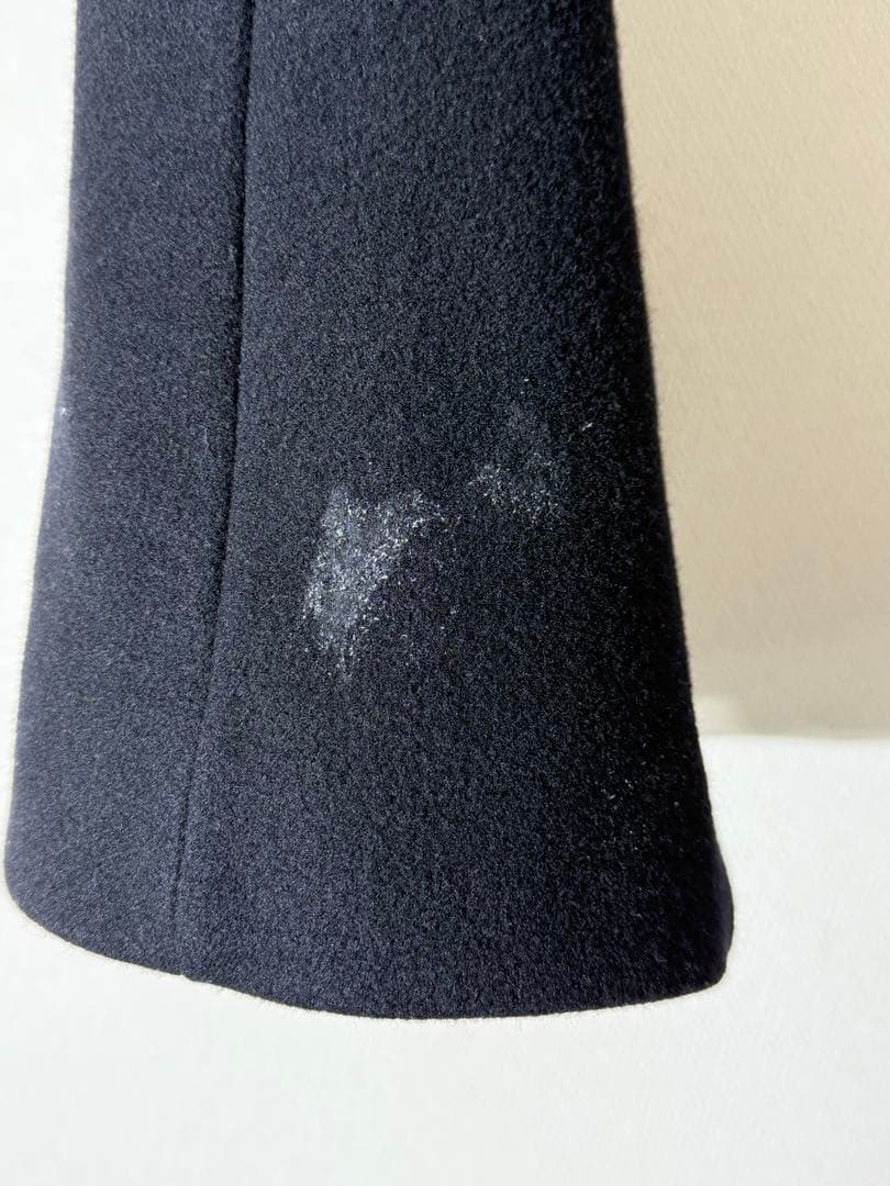 junhashimoto ラップコート ウールコート 黒 3