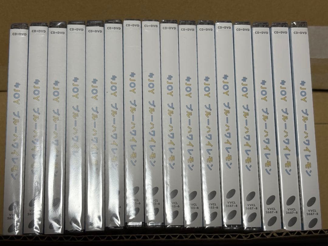 ニアジョイ ブルーハワイレモン 初回限定盤 16枚 シリアル