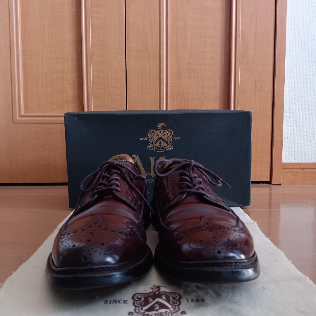 新着【極美品】ALDEN975オールデンコードバン