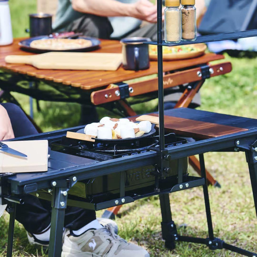 【使用回数5回のみ美品】Alpen Outdoors アルミユニットテーブル88