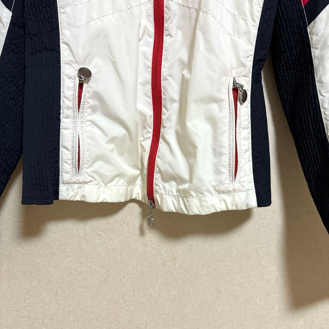 MONCLER モンクレール ブルゾンライダースジャケット サイズ1 Ｍ相当