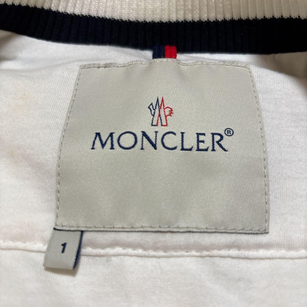 MONCLER モンクレール ブルゾンライダースジャケット サイズ1 Ｍ相当