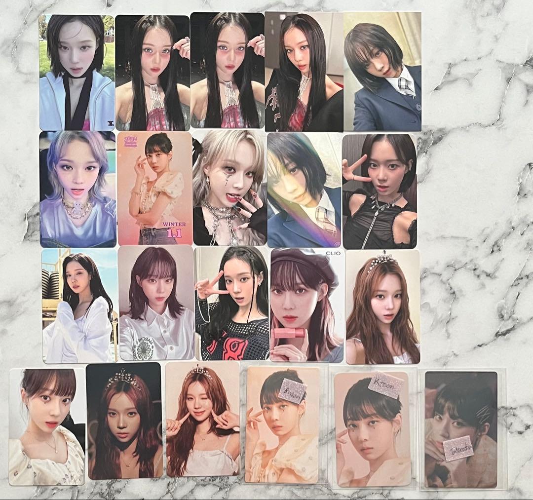 aespa トレカ ウィンター バラ売り