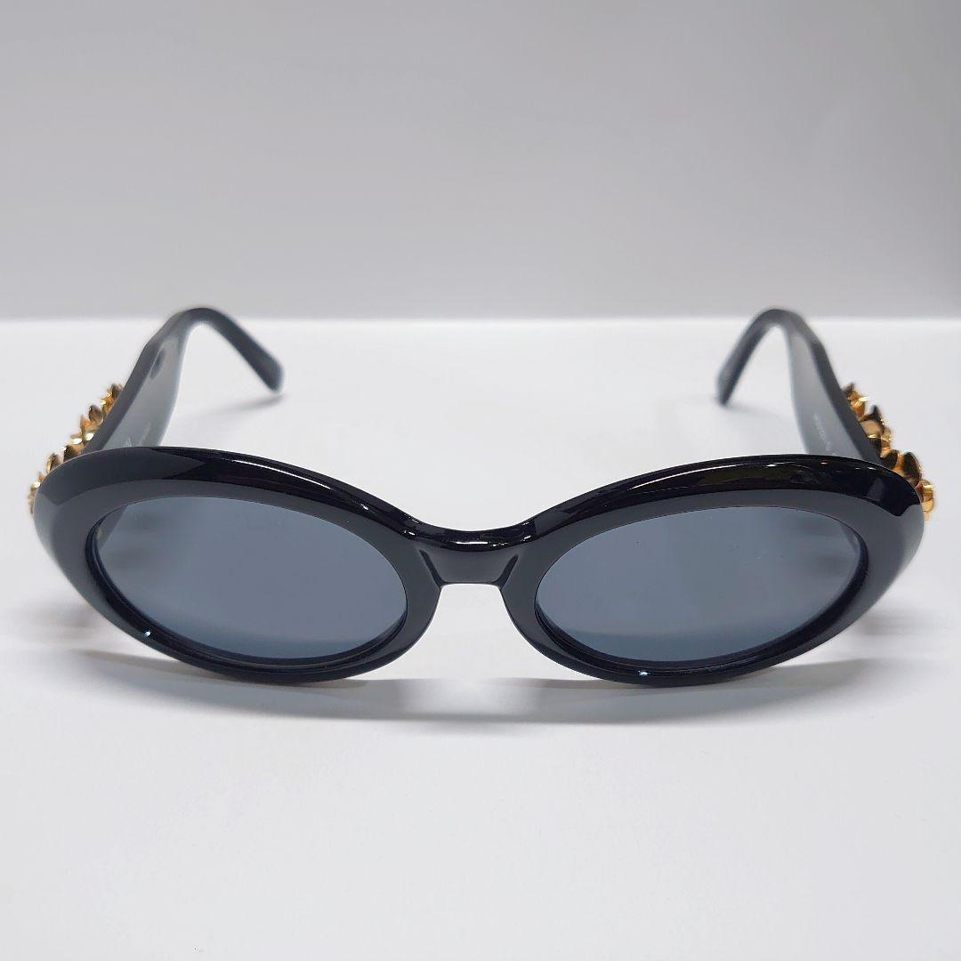 ✨美品✨GIANNI VERSACE 花 ゴールド ブラック MOD.527/G