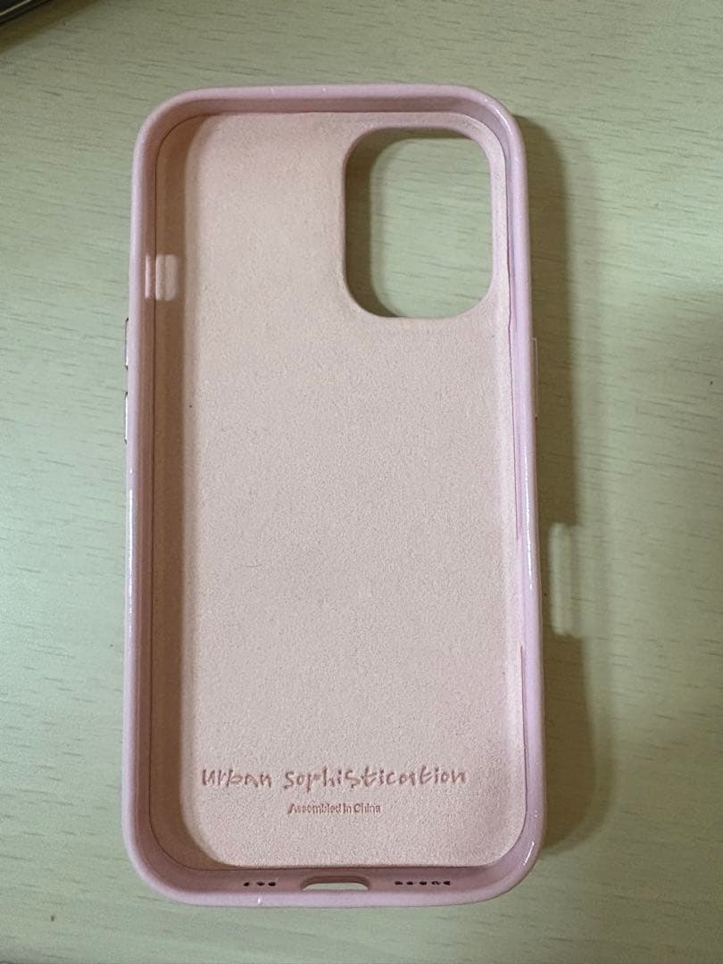 iPhoneアクセサリー Urban Sophistication iPhone16 pink gross