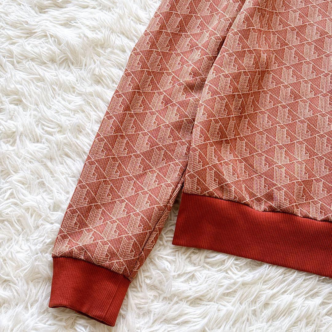 LACOSTE モノグラムジャカード トラックジャケット ジャージ Sサイズ